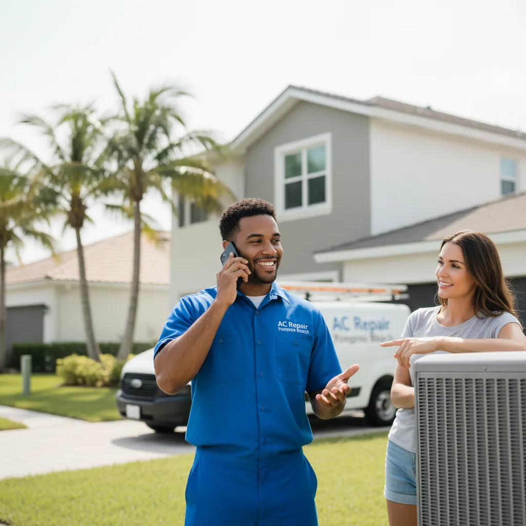 AC Repair Pompano Beach customer support in Prairie Du Chien